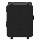 Caixa Plástica Multiuso Com Fecho Média | Preta